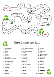 Namn 3 Saker Som Du Ett Lara Kanna Spel Allt Som Behovs Ar En Tarning Och En Varsin Spelpjas Free Teaching Resources Teacher Education Education