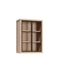 Oak kitchen cabinets with glass doors. Radix Wall Kitchen Cabinet 2 Glass Doors 24 In White Oak Brnz Coquo