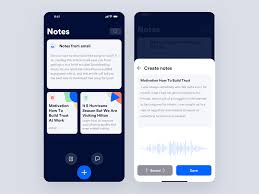 Audio Notes Ios App Design Twitter Design App Design