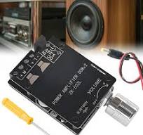 Wzmacniacz Bluetooth HiFi stereo, 2.0 wzmacniacz audio 2 x 50 W, wzmacniacz  Bluetooth, moduł HiFi, stereo, mini cyfrowy wzmacniacz mocy płytka : ...