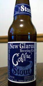 Coffee Stout New Glarus Brewing Company Beeradvocate