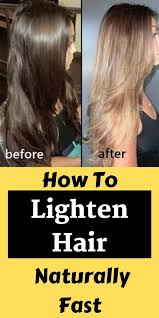 You need to use bleach. How To Lighten Hair Naturally And Add Highlights In 2020 How To Lighten Hair Lighten Hair Naturally Lighter Hair Naturally