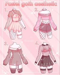 See more ideas about anime outfits, drawing clothes, art clothes. Pastel Aesthetic Clothes Aesthetic Outfit Drawings Novocom Top