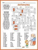 Free printable crossword puzzles with answers. Printable Crossword Puzzles For Kids