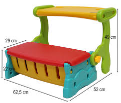 Green sieht aber müde aus! Sitzbank Maltisch Spieltruhe 3in1 Spielen Malen Sitzen Kinder Kleinkind Indoor Outdoor Kinderzimmer Garten Truhe M L Handel All For Kids