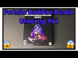(neo versa bundle) fortnite battle royale playstation 4. Fortnite Darkfire Bundle Unboxing Ps4 Youtube