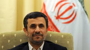 Video shows woman climbing onto Ahmadinejad's car