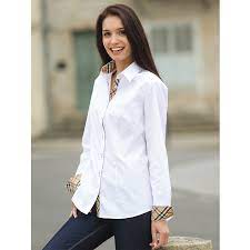 On adopte le chemisier blanc ou noir pour le travail, le chemisier imprim ou. Soldes Chemise Blanche Chic Femme En Stock