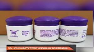 Saya gune produk tati skin care hampir 2 tahun.lepas tu berhenti gune.konon nye.dah. Tiga Produk Kosmetik Dikesan Mengandungi Racun Berjadual Youtube