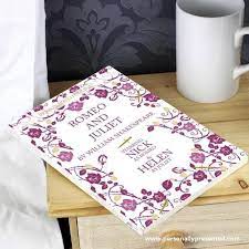 A Fantastic Novel Gift For Any Bookworm You May Know This Personalised Classic F Personalized Valentine Gifts Personalized Gift Cards Romeo And Juliet Novel