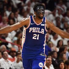 Born 16 march 1994) is a cameroonian professional basketball player for the philadelphia 76ers of the national basketball association (nba). Masked Marvel Joel Embiid Shines For Sixers As Warriors And Pelicans Win Nba The Guardian
