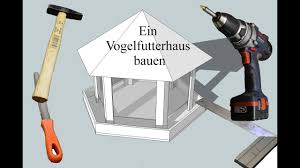 Zum glück lässt sich mit einem vogelhaus schnell abhilfe schaffen. Ein Vogelfutterhaus Bauen Youtube