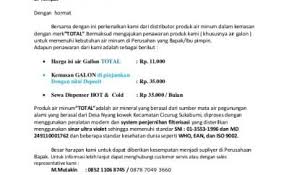 Tujuan dibuat surat penawaran ini. Contoh Surat Page 179 Of 204 Gawe Cv