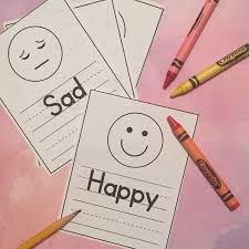 Free preschool and kindergarten worksheets. Feelings Faces Worksheet For Preschoolers