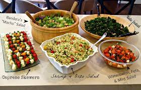 Diy Bridal Shower Menu Healthy And Delicious Salads Bridal Shower Menu Bridal Shower Food Bridal Shower Diy