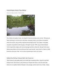 Baru tau rupanya selain daripada menghalang tsunami, hutan paya bakau juga boleh jadi perangkap sampah semula jadi. Kepentingan Hutan Paya Bakau