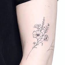 Hours may change under current circumstances Minimalist California Poppy Tattoo Novocom Top