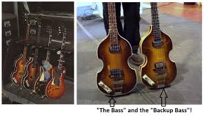 The fender jazz and the hofner do make some appearances (the white album and let it be). Pin By Yeen Warathep On Paul Mccartney Paul Mccartney Sir Paul Mccartney