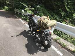 欲しいバイクは作るという発想からオフロード探索用のスクランブラーを1台組みました ベースはsuzukiグラストラッカービッグボーイ250 タイヤはリアirc tr 8 フロントdunlop d608 フロントはカワサキ250tr純正のアップフェンダーに換装 ヘッド カワサキ 250tr