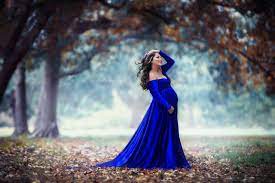 Darah Velvet Royal Blue Maternity Dress Maternity Dresses Photography Royal Blue Maternity Dress Blue Maternity Dress