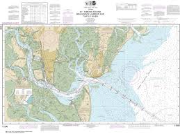 11506 St Simons Sound Brunswick Harbor And Turtle River East Coast Nautical Chart
