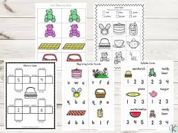 Use these images to quickly print coloring pages. Free Teddy Bear Picnic Worksheet Printables