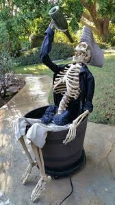Diy christmas decorations outdoor skeleton costumes for adults. 42 Skeleton Decorations Ideas In 2021 Halloween Deco Halloween Diy Diy Halloween Decorations