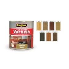 Transform interior woodwork with this tough and durable varnish. Rustins Polyurethane Gloss Varnish 500ml Dark Oak