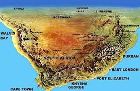 Satopomap South Africa Map Africa Map Durban South Africa