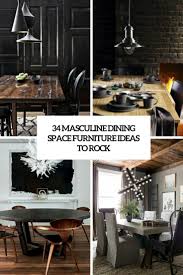 Indiamart > restaurant & cafeteria furniture > restaurant table & chair. 34 Masculine Dining Space Furniture Ideas To Rock Digsdigs