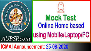 Icmai Online Home Based Mock Test Using Mobile Phones Laptops And Desktop For Cma Exams 2020 Youtube
