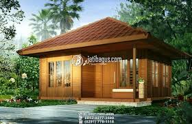 Jadi, rumah model minimalis modern tidak terpaku pada ukuran rumah. Jual Rumah Kayu Minimalis Penginapan Model Banyak Pondasi