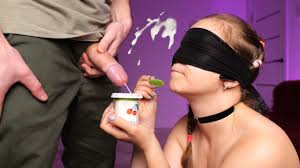 She Doesnt Know She Ate My Cum in Yogurt Game of Taste the Highest Level  Xsanyany