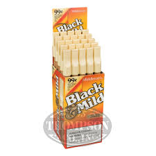 Black And Mild Jazz Wood Tip 25 Box Black Mild Jazz Cigarillo Natural 25 Pack Thompson Cigar