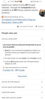 Sharing the flow of our conversation (not word for word): Bank Of The Philippine Islands Bpi Reviews Complaints Contacts Complaints Board