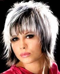 Pin On Hair Fine Shag Hairstyles Short Shag Haircuts Grey Hair Color
