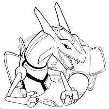 Show your kids a fun way to learn the abcs with alphabet printables they can color. Mega Rayquaza Coloring Pages Images Nomor Siapa