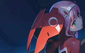 Download Wallpapers 4k Zero Two Art Manga Darling In The Franxx Besthqwallpapers Com Fondo De Anime Fondo De Pantalla De Anime Cero Dos