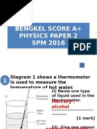 Ini kerana soalan spm tahun semasa akan diambil dari soalan spm 5 tahun ke belakang. Bengkel Teknik Menjawab Fizik Spm 2016 Lens Optics Electrical Resistance And Conductance