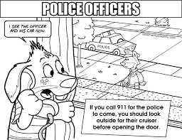 Click here to see my fire prevention safety week huge bundle with s. Calling 911 Coloring Police Officers