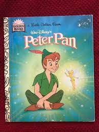 Peter Pan A Little Golden Book J M Barrie Etsy Little Golden Books Peter Pan Peter And Wendy