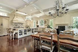 The farmhouse chandelier features an openwork rectangle frame in gold finish. 31 Custom Luxury Kitchen Designs Some 100k Plus Luxury Kitchens Luxury Kitchen Design Luxury Kitchen