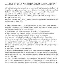 ALL NATURIST Chats With Jordan About Nudism And FKKlmuxo.pdf.pdf | DocDroid