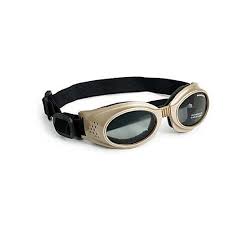 Doggles Originalz Dog Sunglasses Medium Chrome Smoke