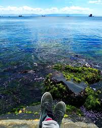 Sea Blue Nature Sunny Sun Sky Stones Stone Water Fishing Naturephotography Phonephotograpy Deniz Mavi Nature Photography Nature Instagram