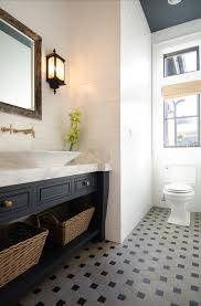 navy vanity sink transitional