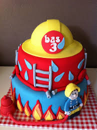 Pin By Felicia Hardy On Zelfgemaakte Taarten Cakes Birthday Cake Kids Fireman Sam Cake Cake