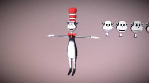 Cat In The Hat Model 3d Model By Oliver Addison Wizd0m 0wl 263de2d