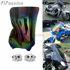The suggested windscreen coverage value includes the cost of replacement. Motorcycle Iridium Front Windshield Windscreen For Suzuki Boulevard M109r 06 14 Ebay