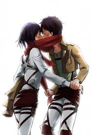 Eren And Mikasa Attack On Titan Anime Attack On Titan Eren Attack On Titan